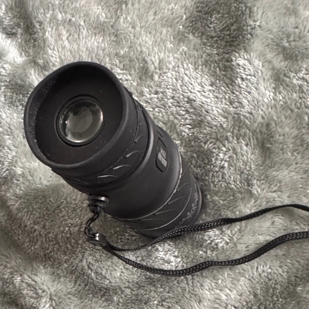Black Digital Monocular Telescope